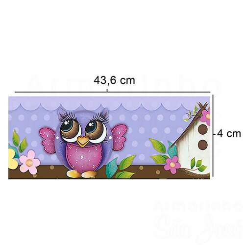 Barra Adesiva para Decoupage Litoarte IV BDA 4cm x 43,6 Modelos II