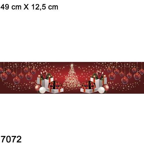 Barra Estampada Digital Marilda Ref.907 Clima de Natal
