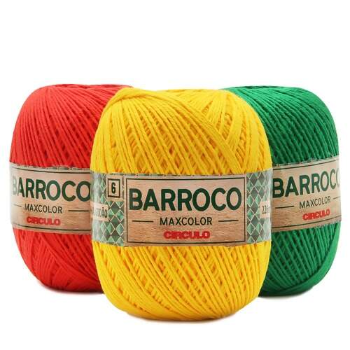 Barbante Barroco MaxColor nº 6 - 200g