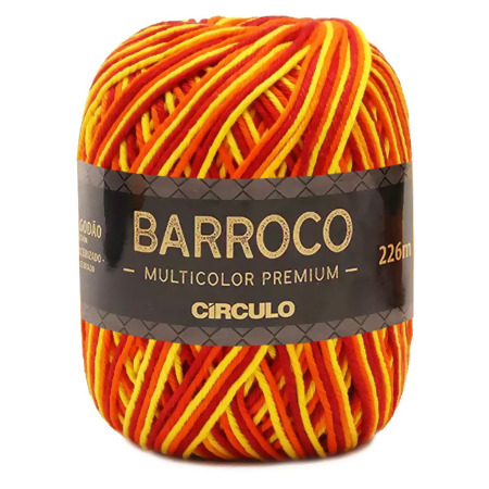 Barbante Barroco Multicolor Premium 200g 