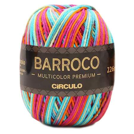Barbante Barroco Multicolor Premium 200g 