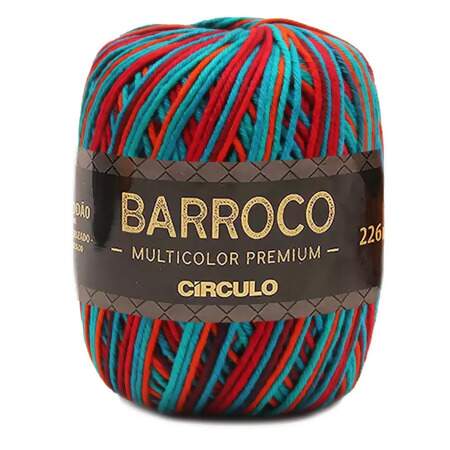 Barbante Barroco Multicolor Premium 200g