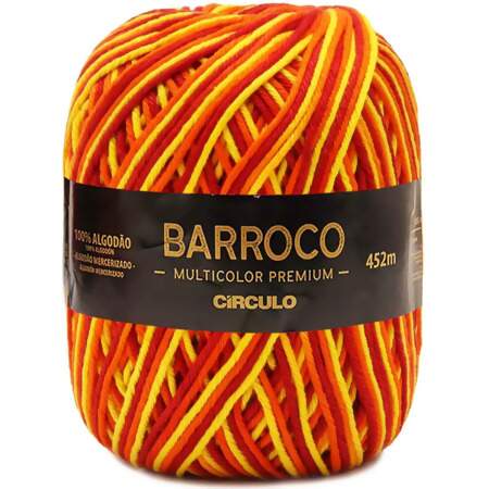 Barbante Barroco Multicolor Premium 400g 