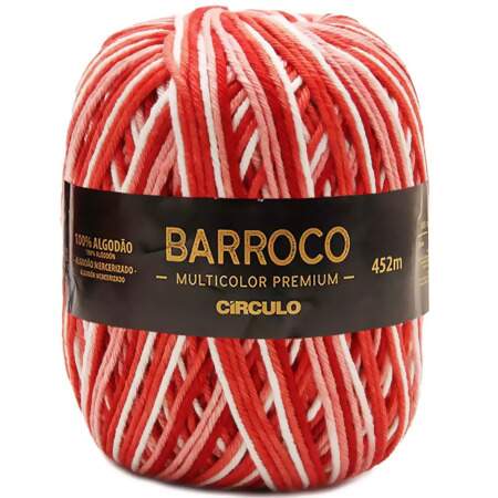 Barbante Barroco Multicolor Premium 400g