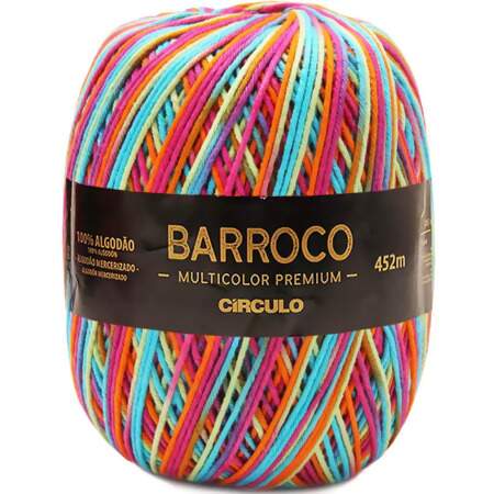 Barbante Barroco Multicolor Premium 400g