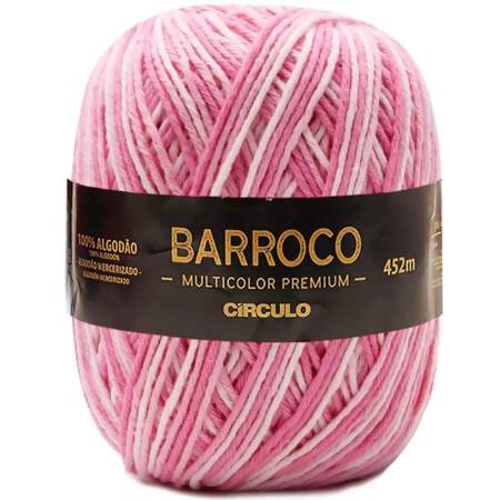 Barbante Barroco Multicolor Premium 400g