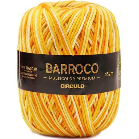 Barbante Barroco Multicolor Premium 400g