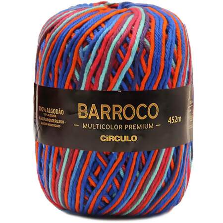 Barbante Barroco Multicolor Premium 400g 