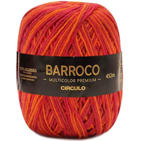 Barbante Barroco Multicolor Premium 400g 
