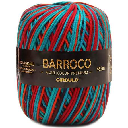 Barbante Barroco Multicolor Premium 400g