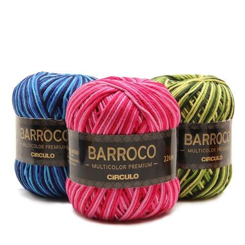 Barbante Barroco Multicolor Premium 200g