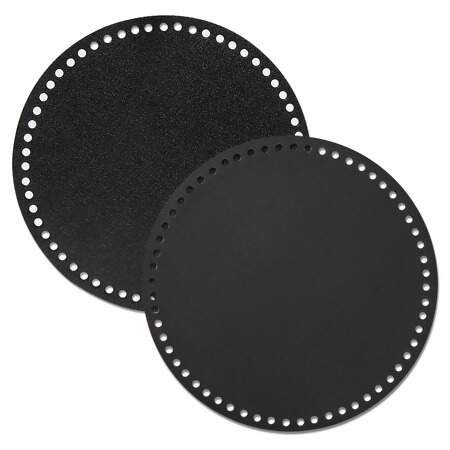 Base de Bolsa Couro Sintético Redonda Circulo 20cm