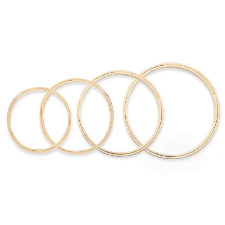 Bastidor para Bordar de Bambu Sem Tarracha