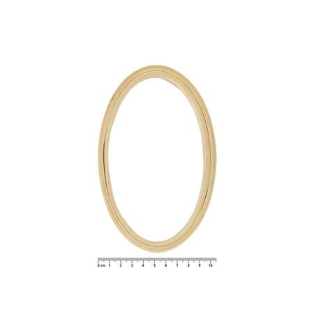 Bastidor de Madeira Oval Decorart 
