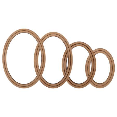 Bastidor MDF 6mm Oval Decorart