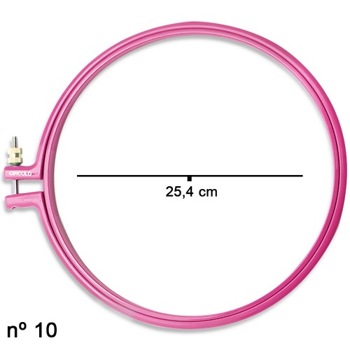 Bastidor Moldura de Plástico com Regulagem Círculo