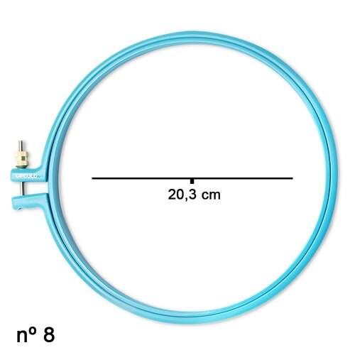 Circulo Plastic Embroidery Hoop