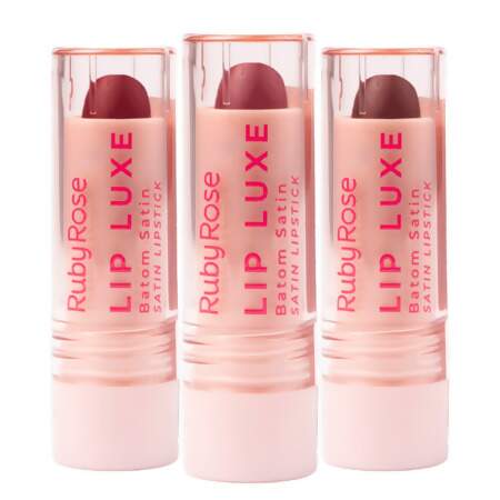 Batom Satin Lip Luxe Ruby Rose 4g