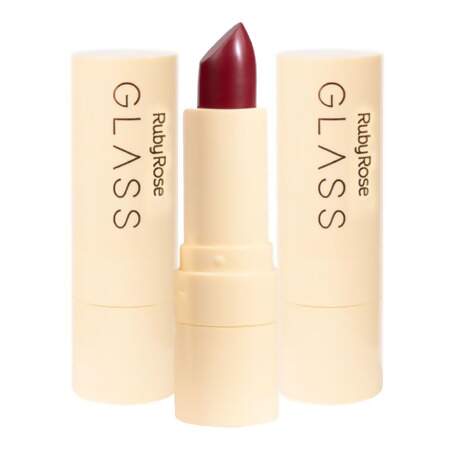 Batom Velvety Glass Ruby Rose 3,5g