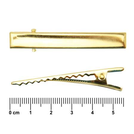 Bico de Pato S.P 5,5cm Dourado com 10 Und