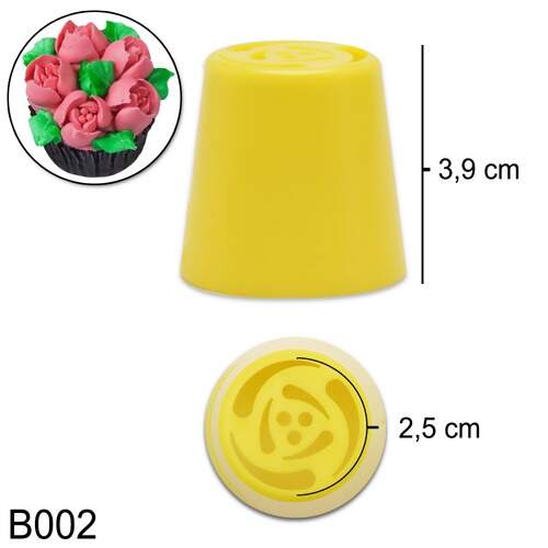 Bico Russo para Confeitar Blue Star Net 2,5cm - 1 unidade