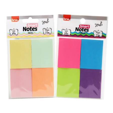 Bloco Adesivo Smart Notes 38mmx51mm 200 Fls