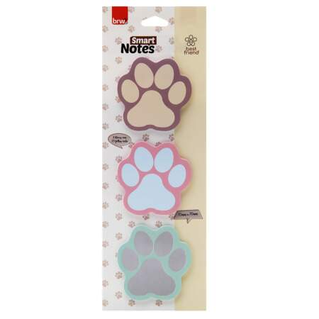 Bloco Adesivo Smart Notes Pet 70x70mm 25 Fls 3 Blocos