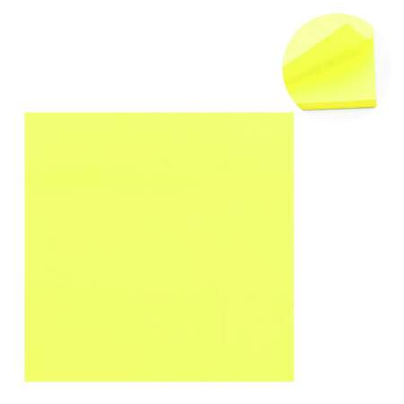 Bloco Adesivo Tek Bond Amarelo Fluorescente 76x76mm 45Fls