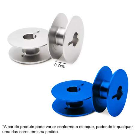 Bobina Industrial Baixa de Alumínio-Ferro para Zig Zag 55623-A 10 Und