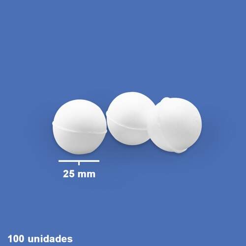 Bola de Isopor R.0078 25mm com 100 Und