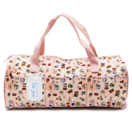 Bolsa de Mão Estampada para Armazenamento de Fios