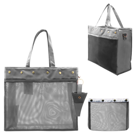 Bolsa de Nylon para Fios com Mini Bolsa, Porta Mini-Tesoura