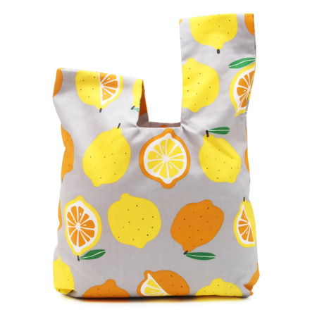 Bolsa de Punho para Carteira e Celular de Tecido Estampado FL