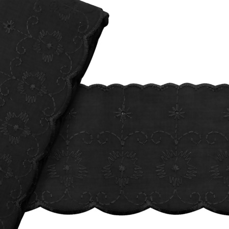 Bordado Inglês Arte Punto Ref.018 7,5cm Cores - 13,7mt