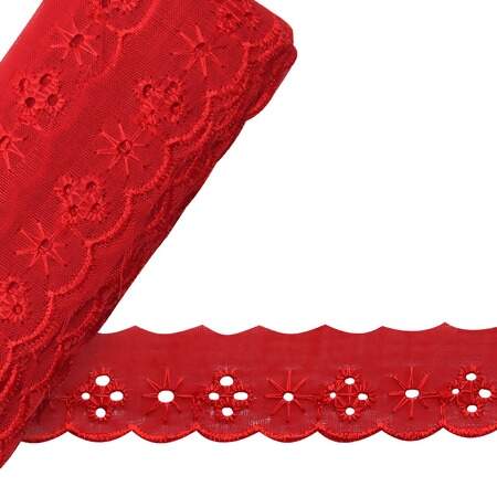 Bordado Inglês Arte Punto BP-075 2,5cm Cores 13,7mts