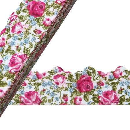 Bordado Marilda Ref.93 Lasy Estampado 3,4cm com 10mts