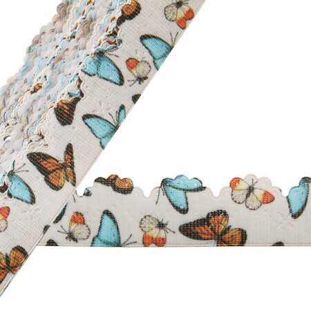 Bordado Marilda Ref.91 Mini Lasynha Estampado 2,1cm com 10mts