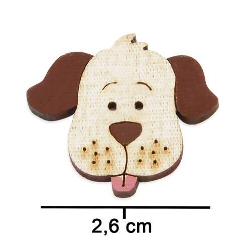 Botão Patchwork Cantinho da Arte - Animais/Aves FL