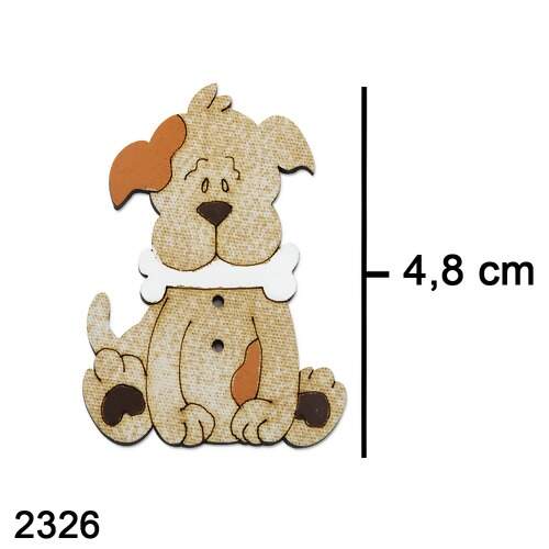 Botão Patchwork Cantinho da Arte - Animais/Aves FL