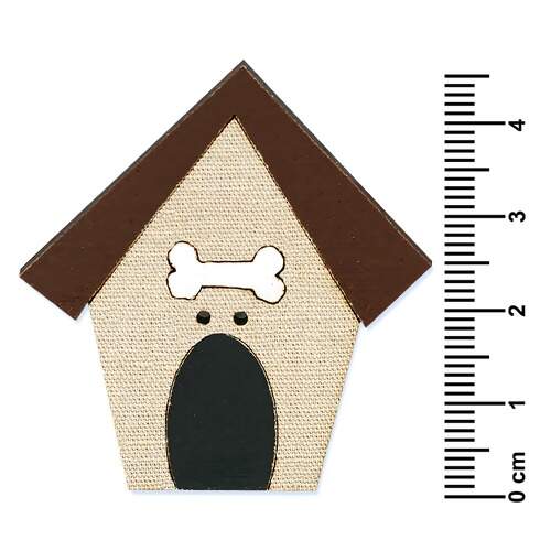 Botão Patchwork Cantinho da Arte - Animais/Aves FL
