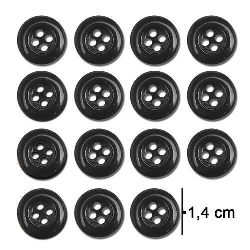 Botão Calça Social 4 Furos C1067/22  D11148/22 Pct c/144 und