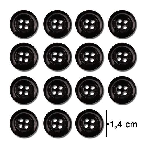 Botão Calça Social 4 Furos C1067/22  D11148/22 Pct c/144 und