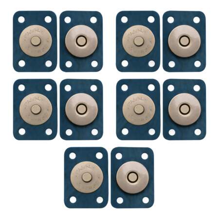 Botão Imantado com Couro 18mm 155 com 05 Und