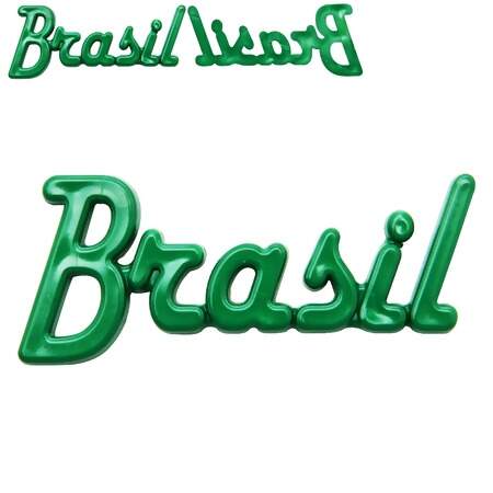Botão Infantil KR 7703 140 Brasil Verde 25 Und