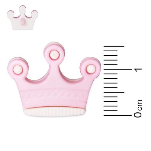 Botão Infantil KR 6064 Coroa JB com 25 Und