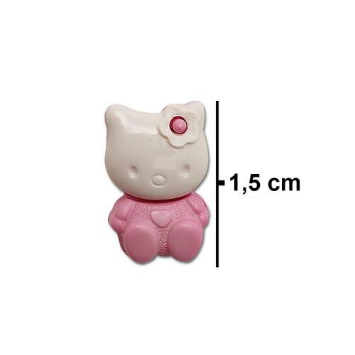 Botão Infantil KR 6015 Hello Kitty c/25 unidades