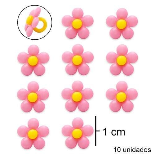 Botão Patchwork We Care About Micro Flor