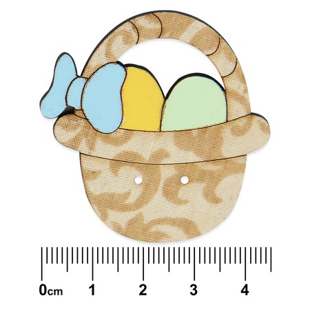 Botão Patchwork Cantinho da Arte - Páscoa FL