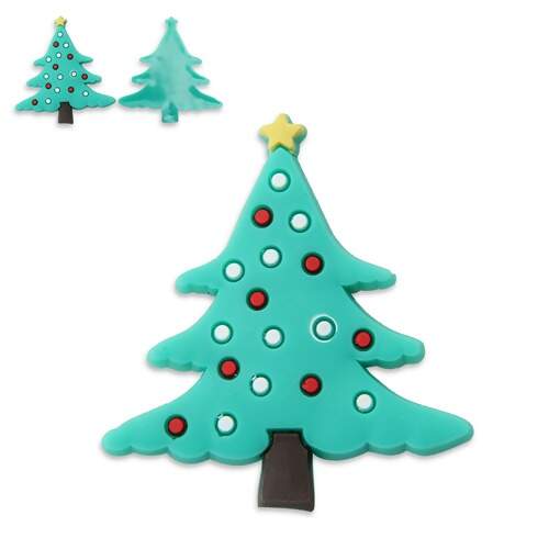 Botão para Patchwork Emborrachado Árvore de Natal 1190-0 12und Botão para Patchwork Emborrachado Árvore de Natal 1190-0 12und