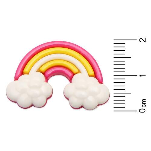 Botão Para Patchwork KR 7238 Arco-Íris Com 25 unidades